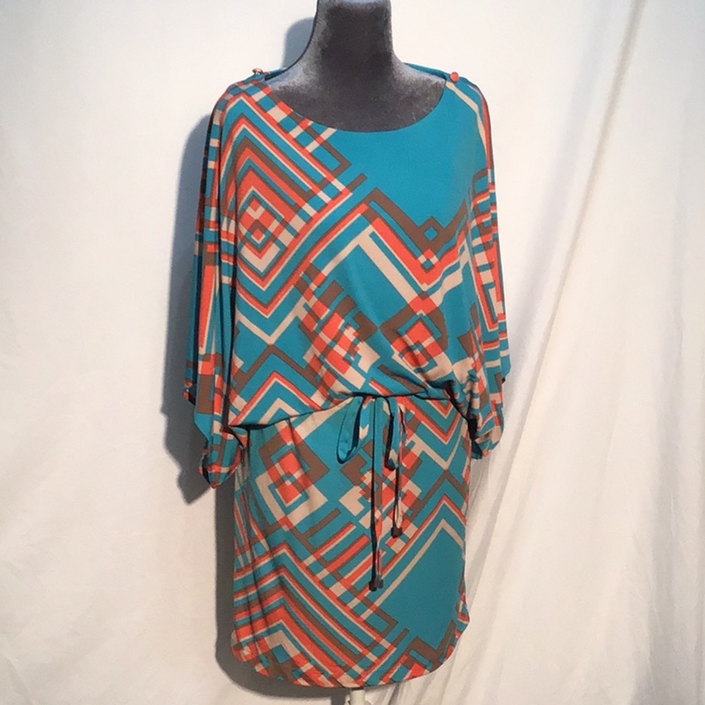 Jessica Simpson Geometric print dress size small
